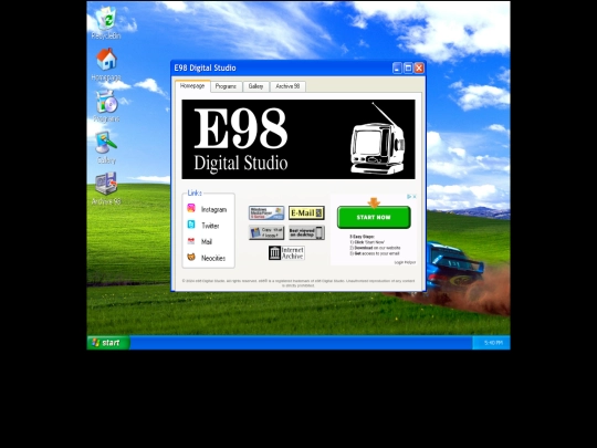 dekstop screenshot
