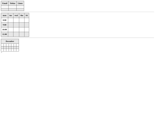 Tablas screenshot
