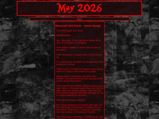 poetryArchive/END screenshot