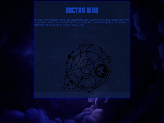 shrines/drWho screenshot