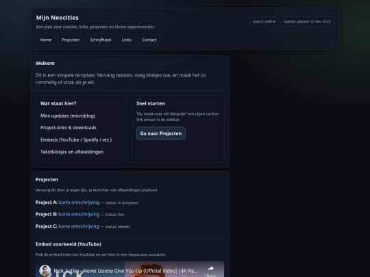 index screenshot