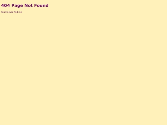 not_found screenshot