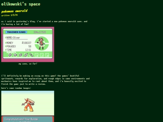 blog/emerald2 screenshot