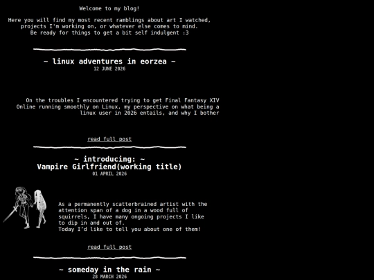 blog/01blog screenshot