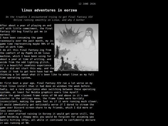blog/posts/linux-adventures-in-eorzea screenshot