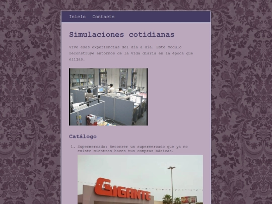 Simulaciones/Cotidianas screenshot