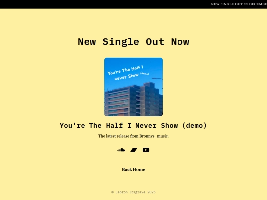 new-single screenshot