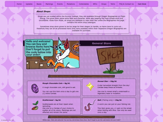 shops screenshot