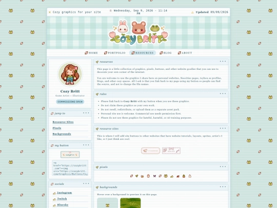 resources screenshot