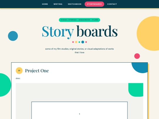 storyboards screenshot