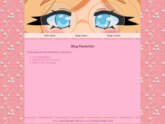 blogarchive screenshot