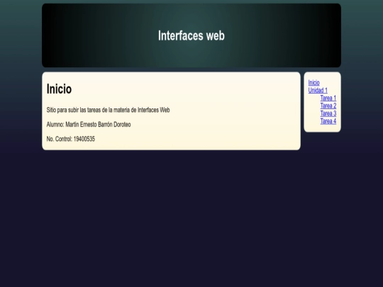 index screenshot