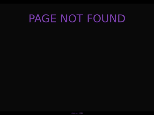not_found screenshot