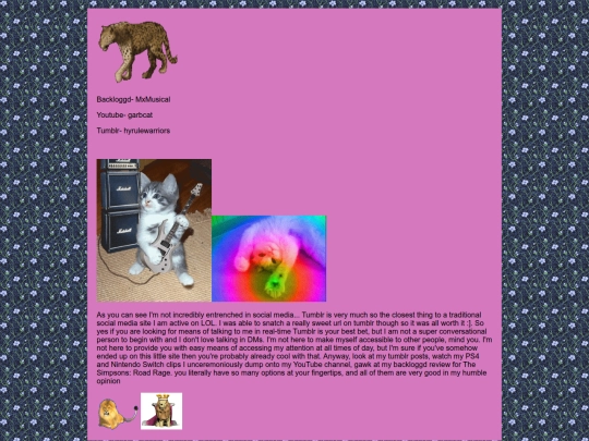 socials screenshot