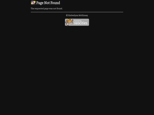 not_found screenshot