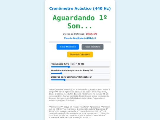 Cronometroacustico440Hz screenshot