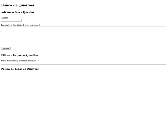bancodedados screenshot