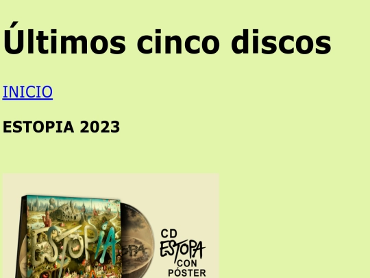 cincodiscos screenshot