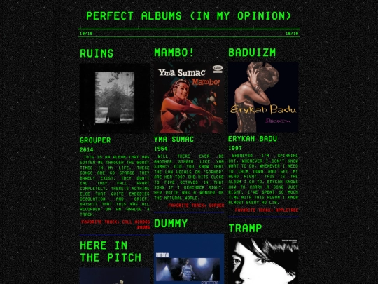perfectalbums screenshot