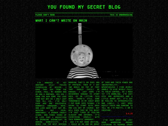 secretblog screenshot