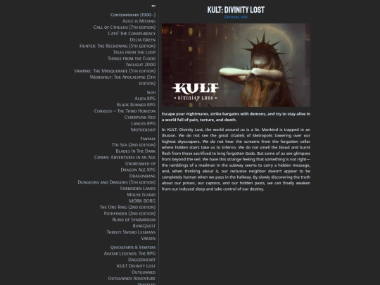 kult screenshot