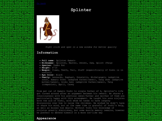 Splinter screenshot