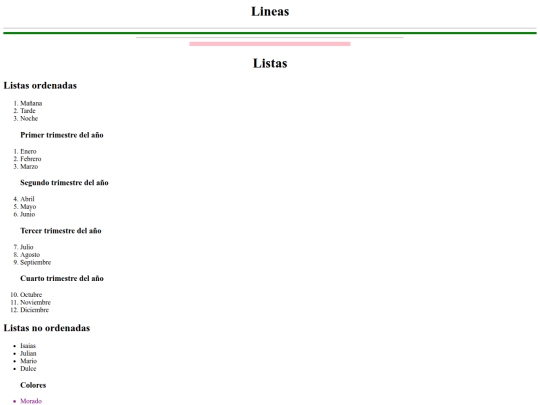 lineasylistas screenshot