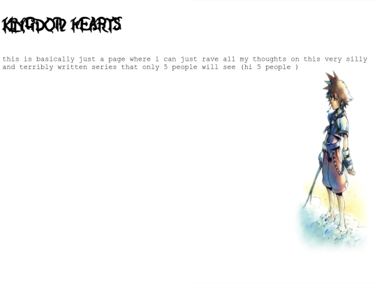 kingdomhearts screenshot