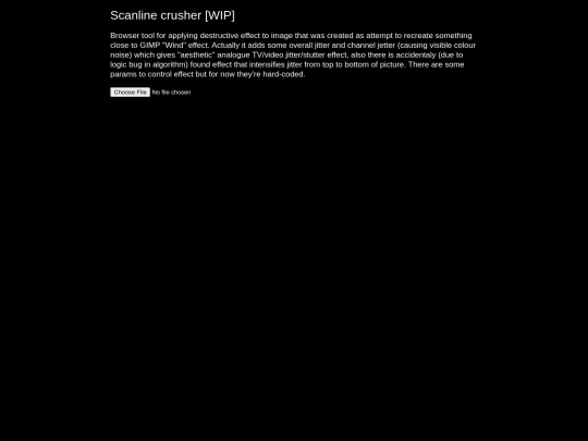 ScanlineCrusher screenshot