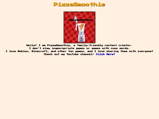 pizza-smoothie screenshot