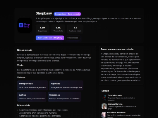 Quem Somos screenshot
