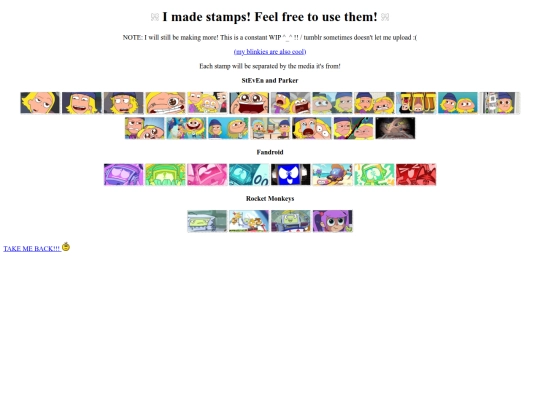 stamps screenshot