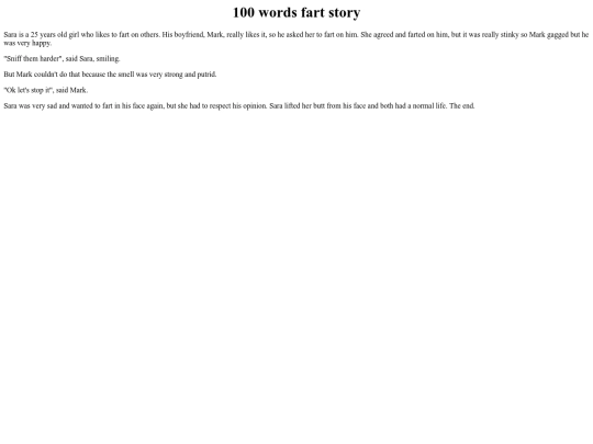 Stories/100_words_fart_story screenshot