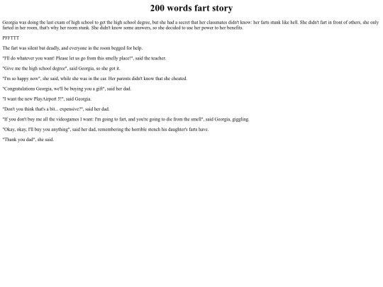 Stories/200_words_fart_story screenshot