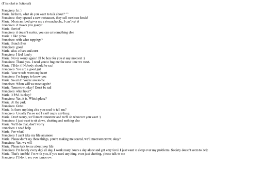 Stories/chat screenshot