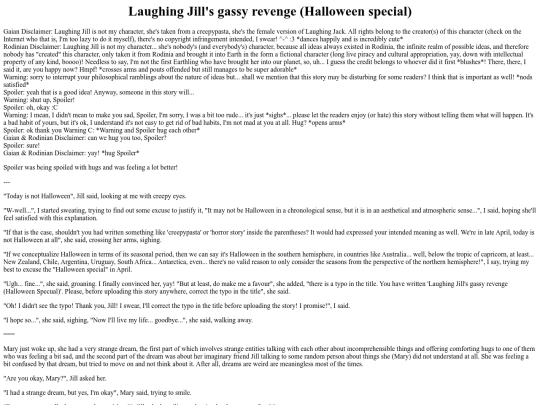 Stories/laughing_jill_gassy_revenge_deviantart_version screenshot