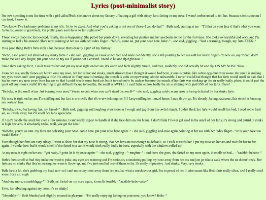 Stories/lyrics_post-minimalist_story screenshot