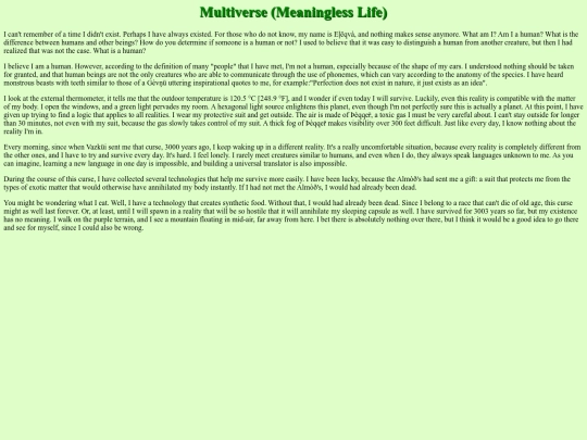 Stories/multiverse_meaningless_life screenshot