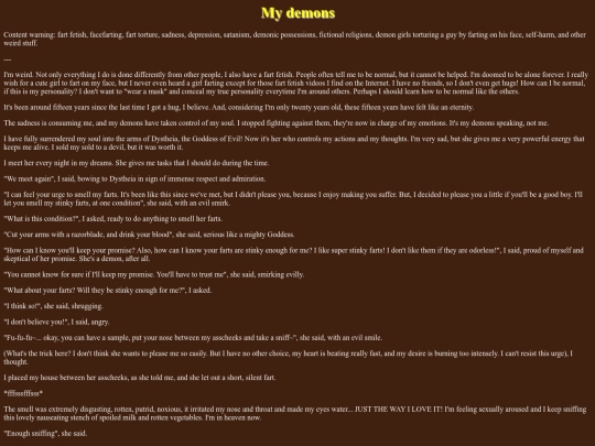 Stories/my_demons screenshot