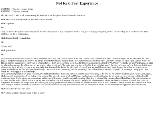 Stories/not_real_fart_experience screenshot
