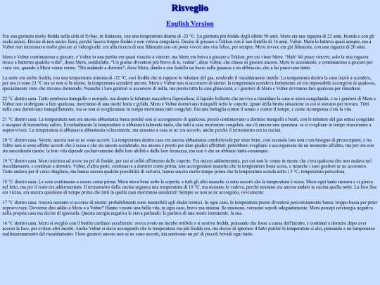 Stories/risveglio screenshot