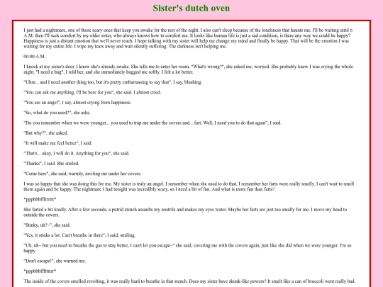 Stories/sister_dutch_oven screenshot