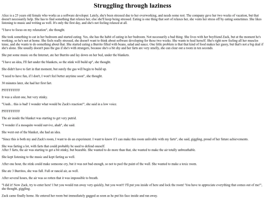Stories/struggling_through_laziness screenshot