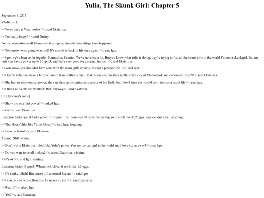 Stories/yulia_the_skunk_girl_chapter_5 screenshot