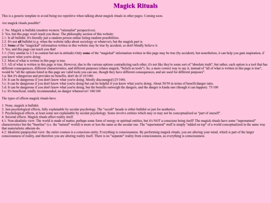 philosophy/magick_rituals screenshot