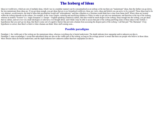 philosophy/the_iceberg_of_ideas screenshot