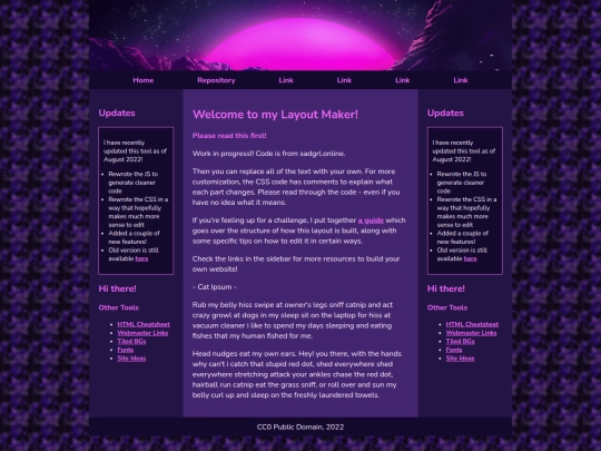 Homepage1 screenshot