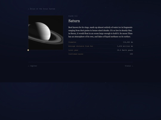 saturn screenshot