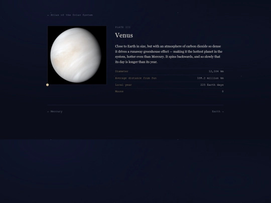 venus screenshot