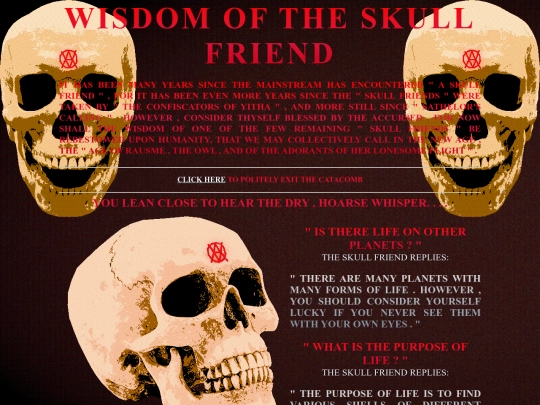 main/skull screenshot